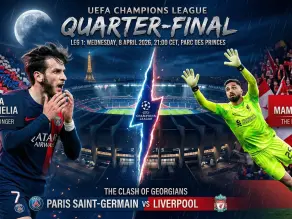 ჩემპიონთა ლიგა პარიზში: პსჟ vs ლივერპული (კვარა მამარდაშვილის წინააღმდეგ)